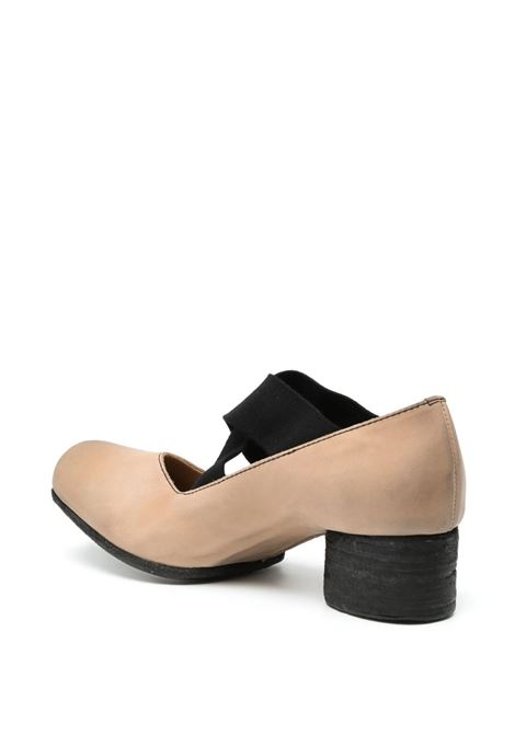 ballerine con tacco donna rosa e nere UMA WANG | US9101UW059